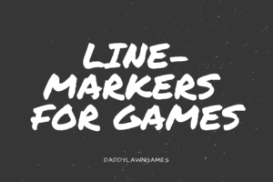 line-markers  for games outside
