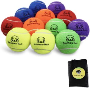 PIKASEN Rainbow Tennis Balls
